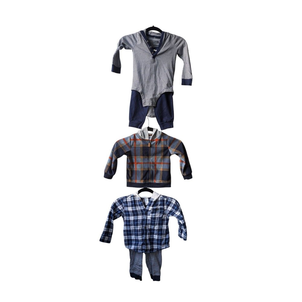 Mixed Lot 6pcs Sweater Three Long Sleeves Three Bottoms 24 Months